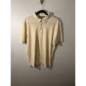 Travis Mathew yellow polo size large